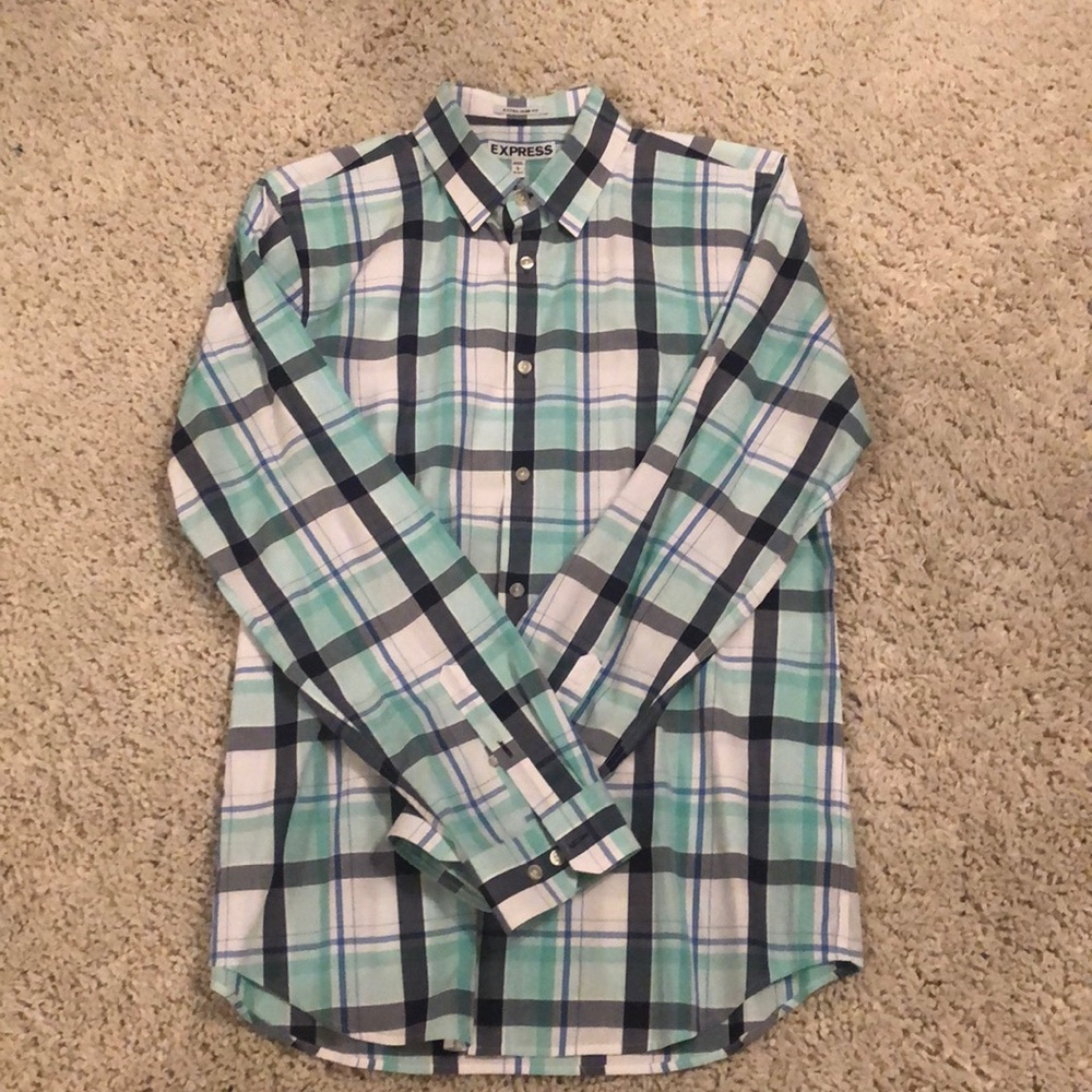 Express Extra Slim Fit Button Down
